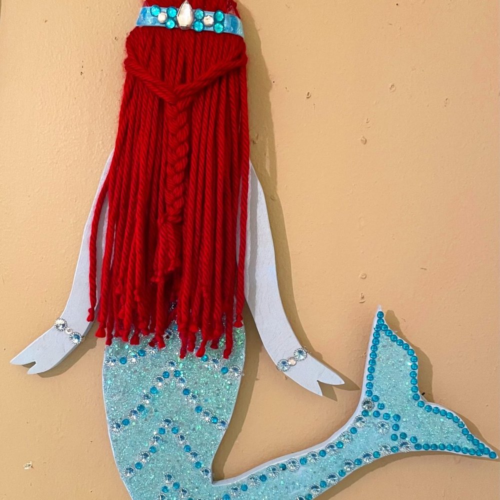 HANDCRAFTED MERMAID WALL ART